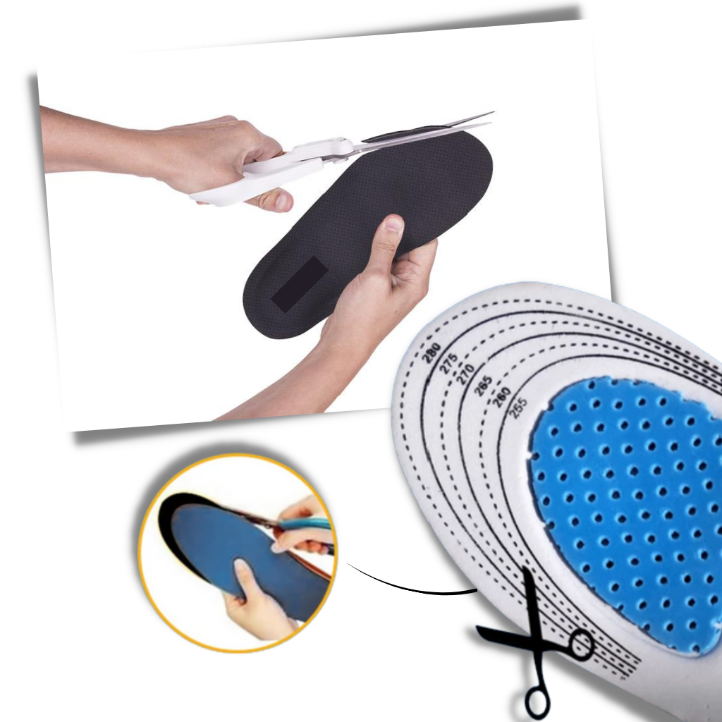 Unisex Gel Insoles for Running Shoes