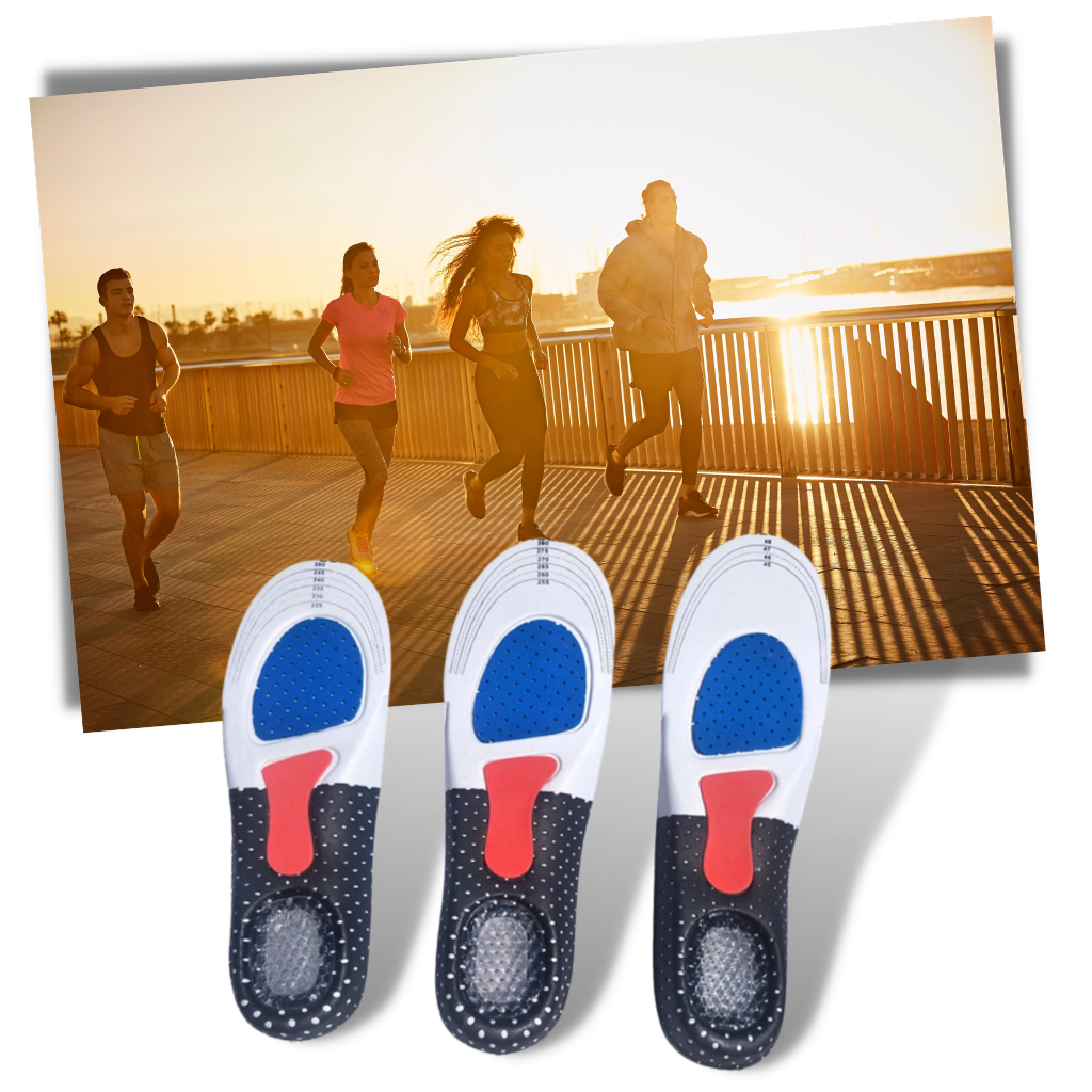 Unisex Gel Insoles for Running Shoes