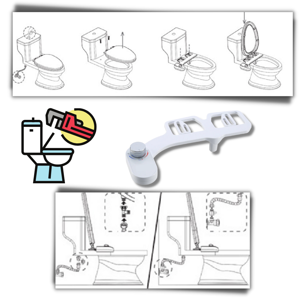 Bidet Toilet Attachment