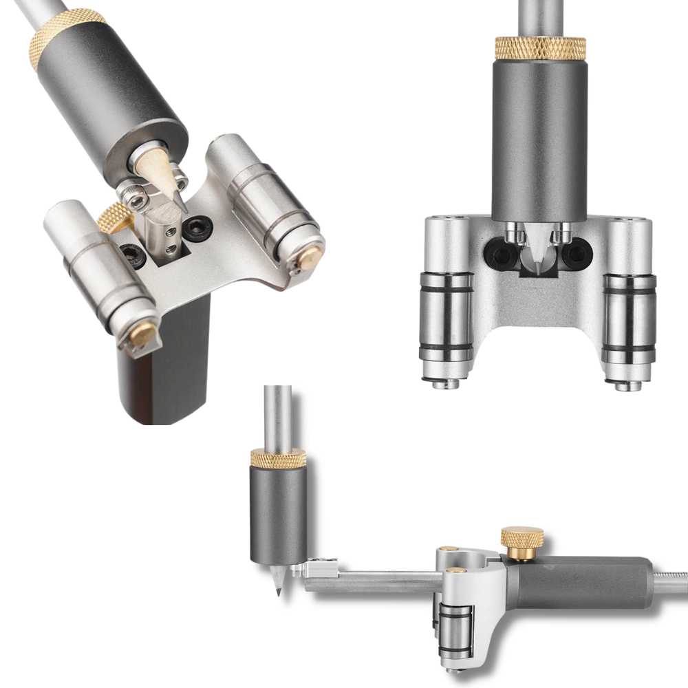 Dual Function Woodworking Scribing Tool