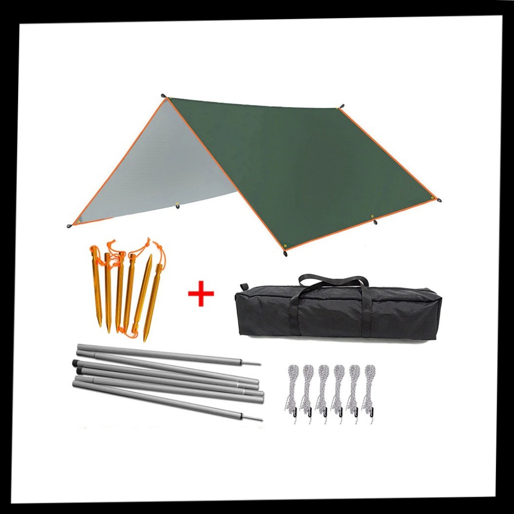 Waterproof Camping Tarp Set