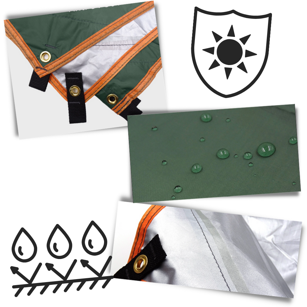 Waterproof Camping Tarp Set