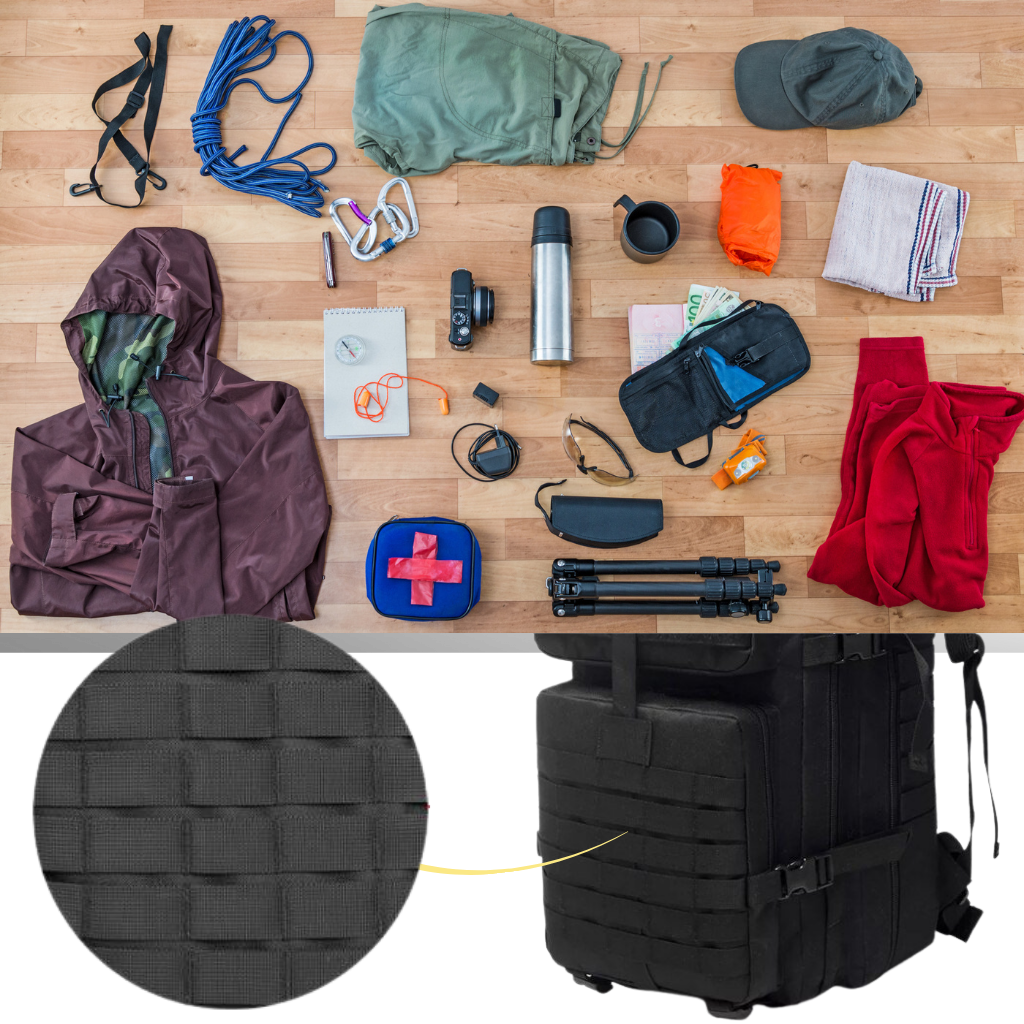 50L resistant camp backpack