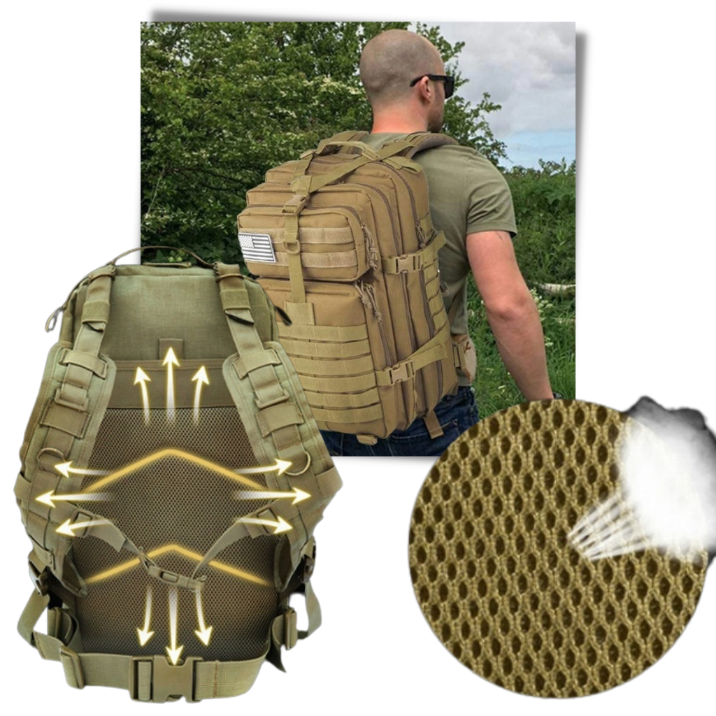 50L resistant camp backpack