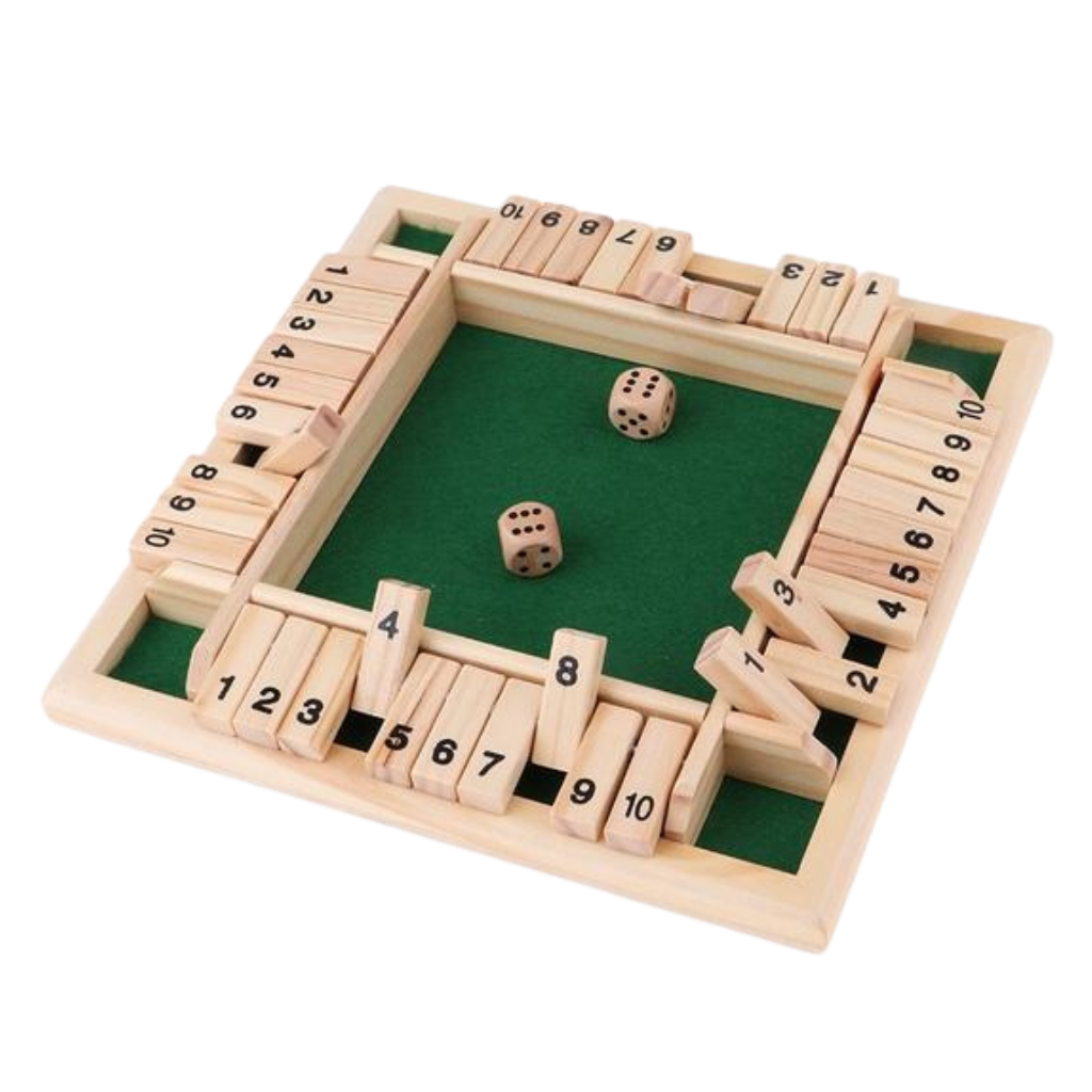 Wooden Dice Game