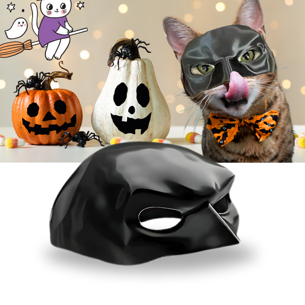 Adorable Batman Cat Mask - Ozerty