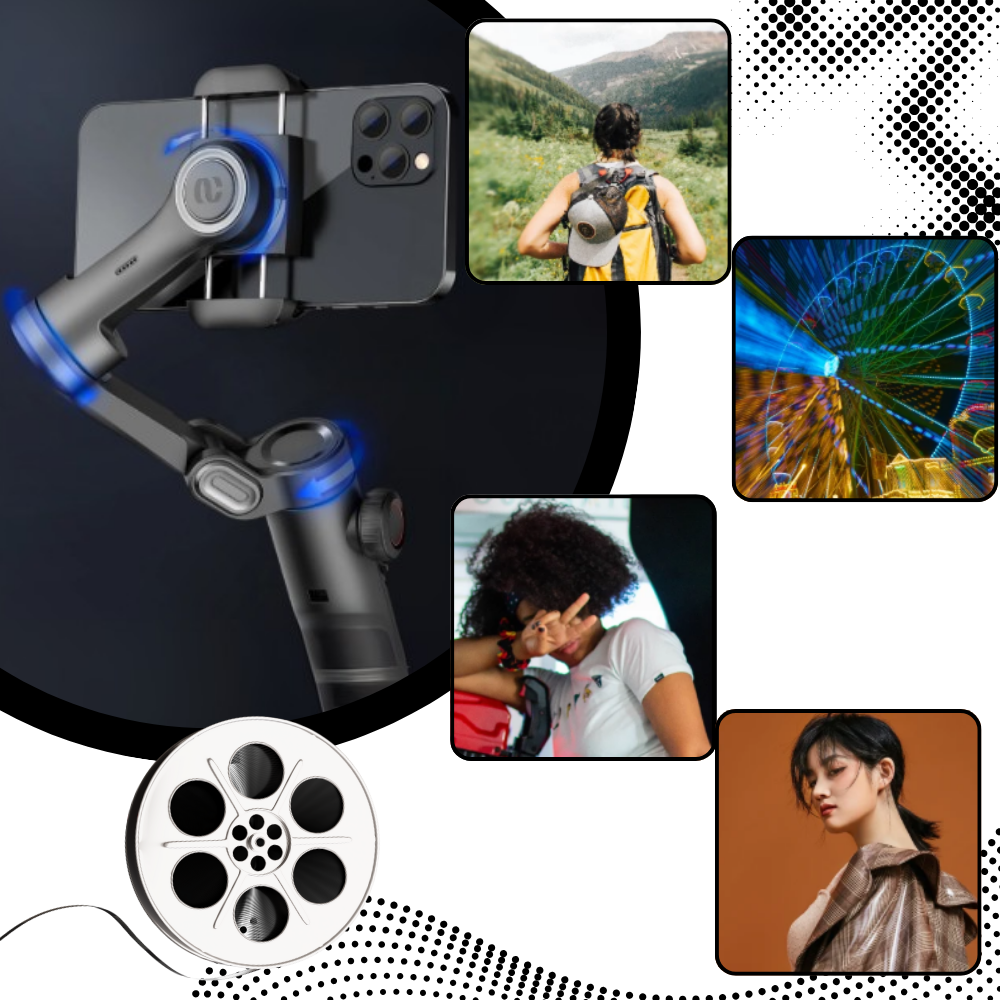 AI Tracking Phone Stabilizer - Ozerty