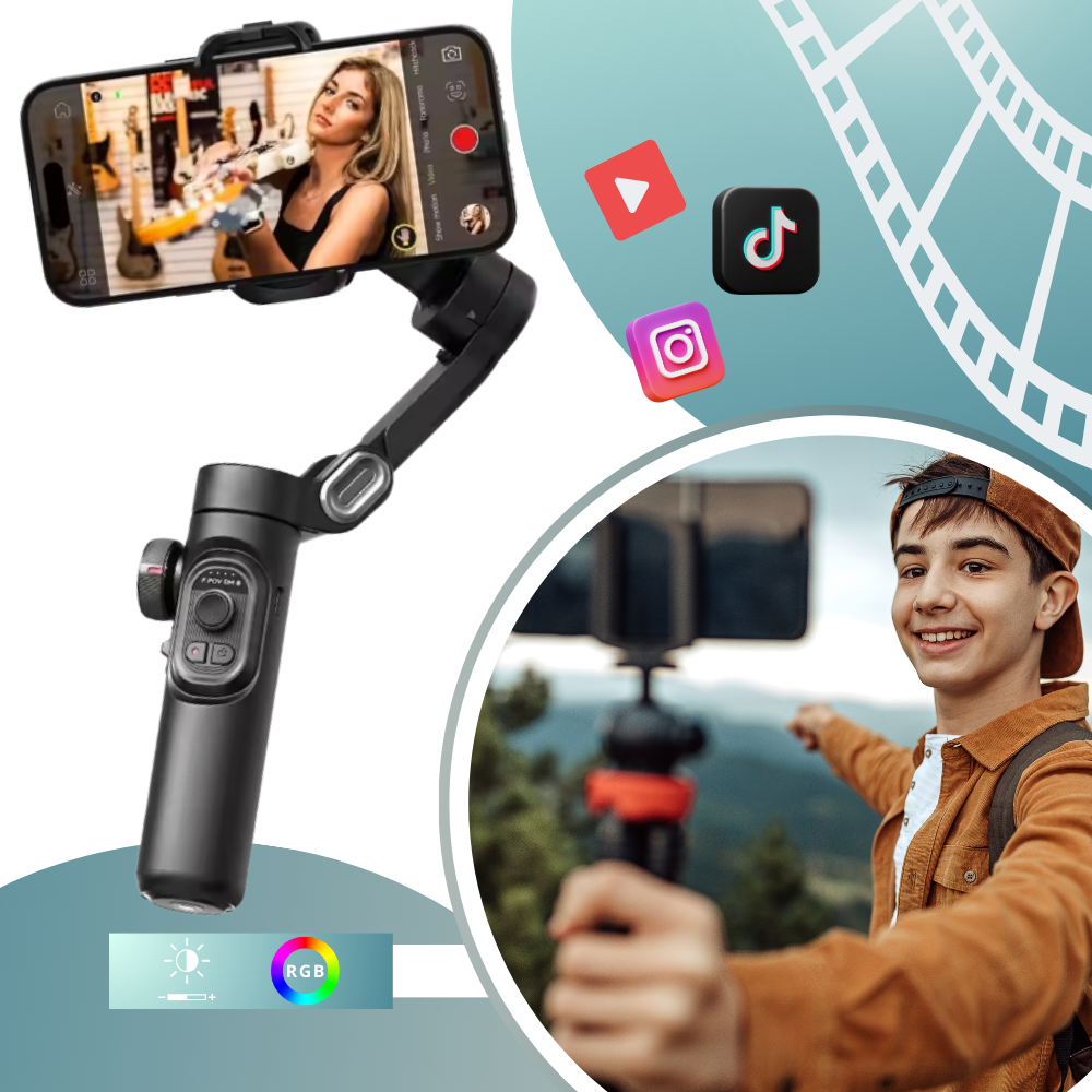 AI Tracking Phone Stabilizer - Ozerty