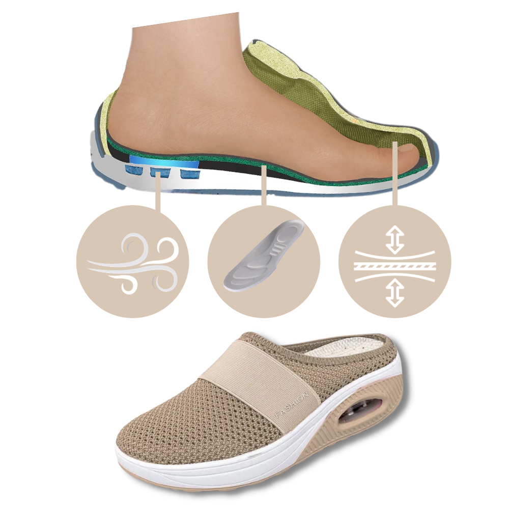 Air-cushion diabetic slip-on shoes - Ozerty