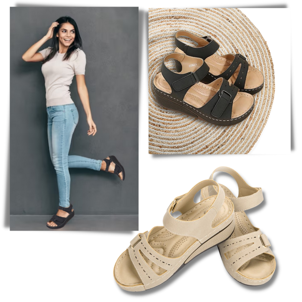 Arch Support Orthopedic Sandals for Women - Ozerty