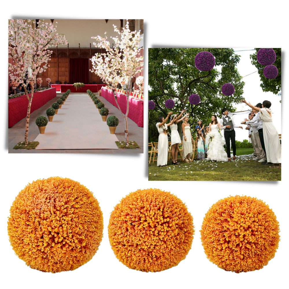 Artificial Topiary Grass Balls - Ozerty