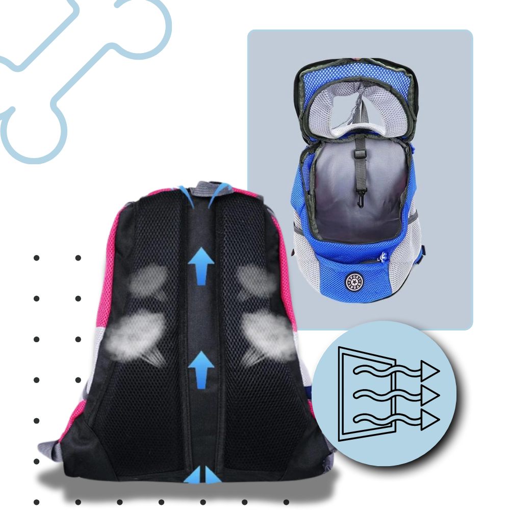 Breathable Dog Carrier Backpack - Ozerty