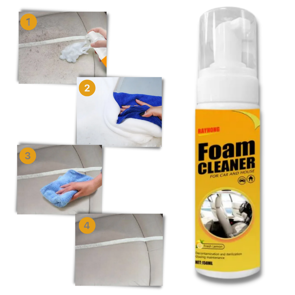 Car Deep Cleaning Foam Cleaner - Ozerty