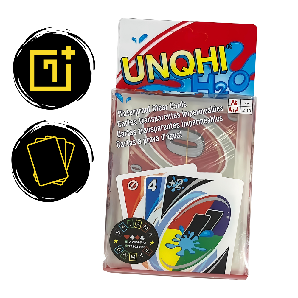 Classic Uno Waterproof Cards - Ozerty