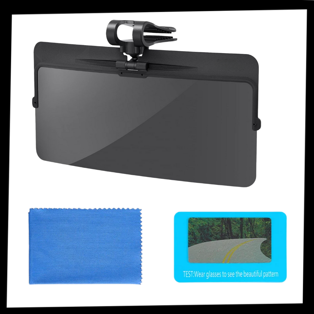 Clear Drive Polarized Visor - Ozerty