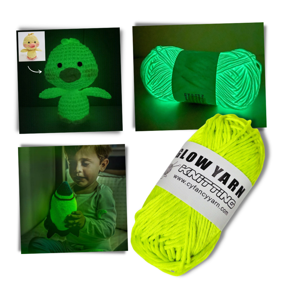 Colorful Soft Glow Yarn - Ozerty