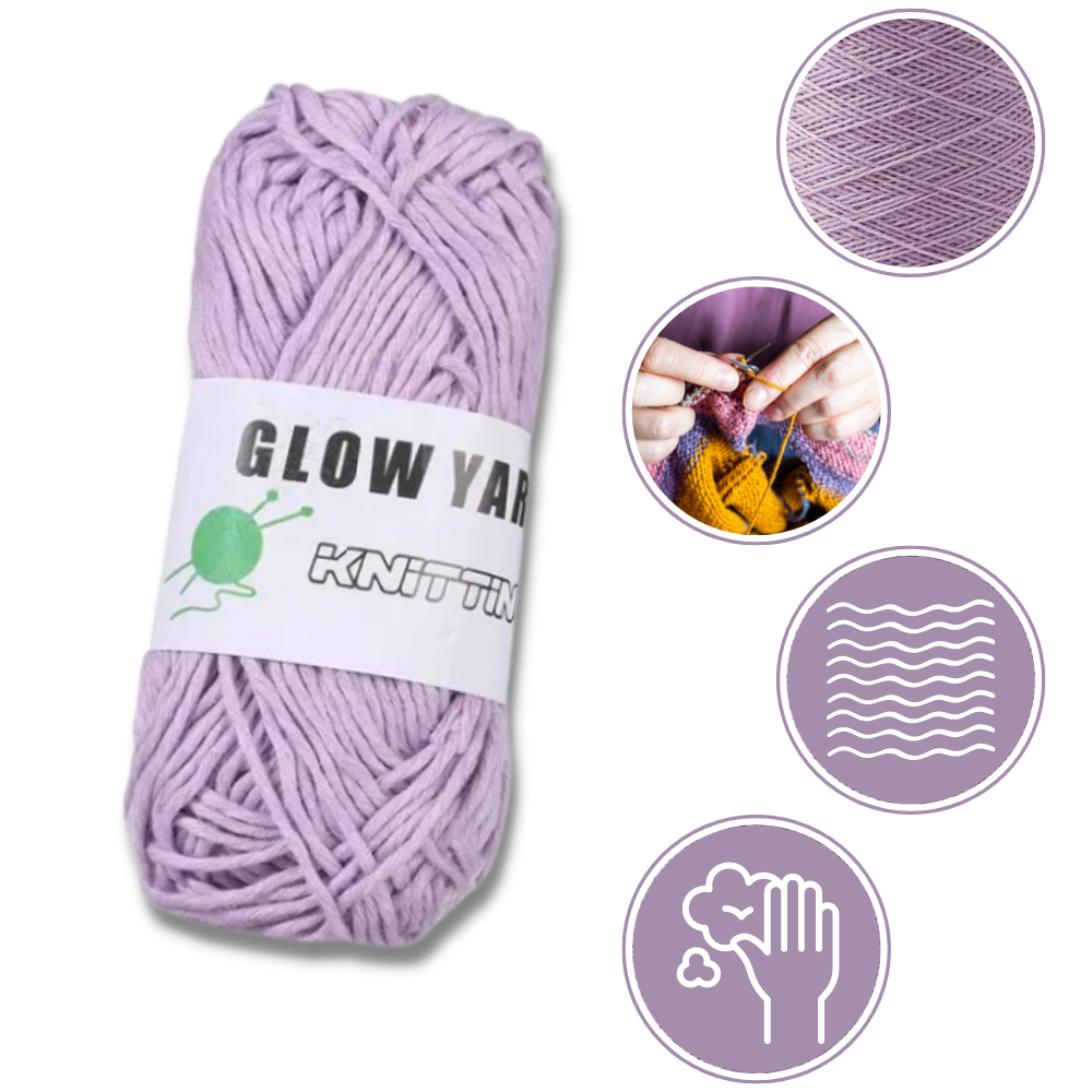 Colorful Soft Glow Yarn - Ozerty