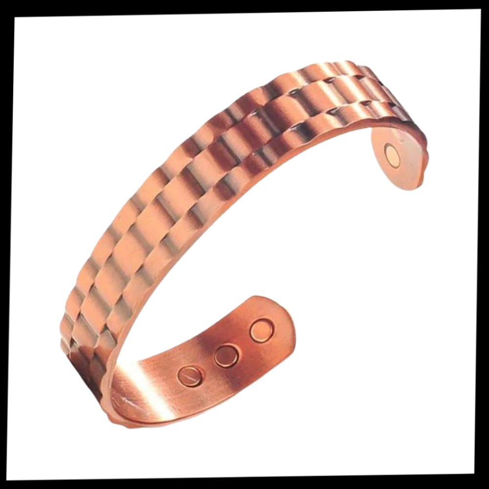 Copper Magnetic Therapy Bracelet  - Ozerty