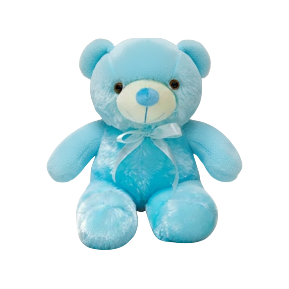 Cuddly Glow Plush Teddy -Blue - Ozerty