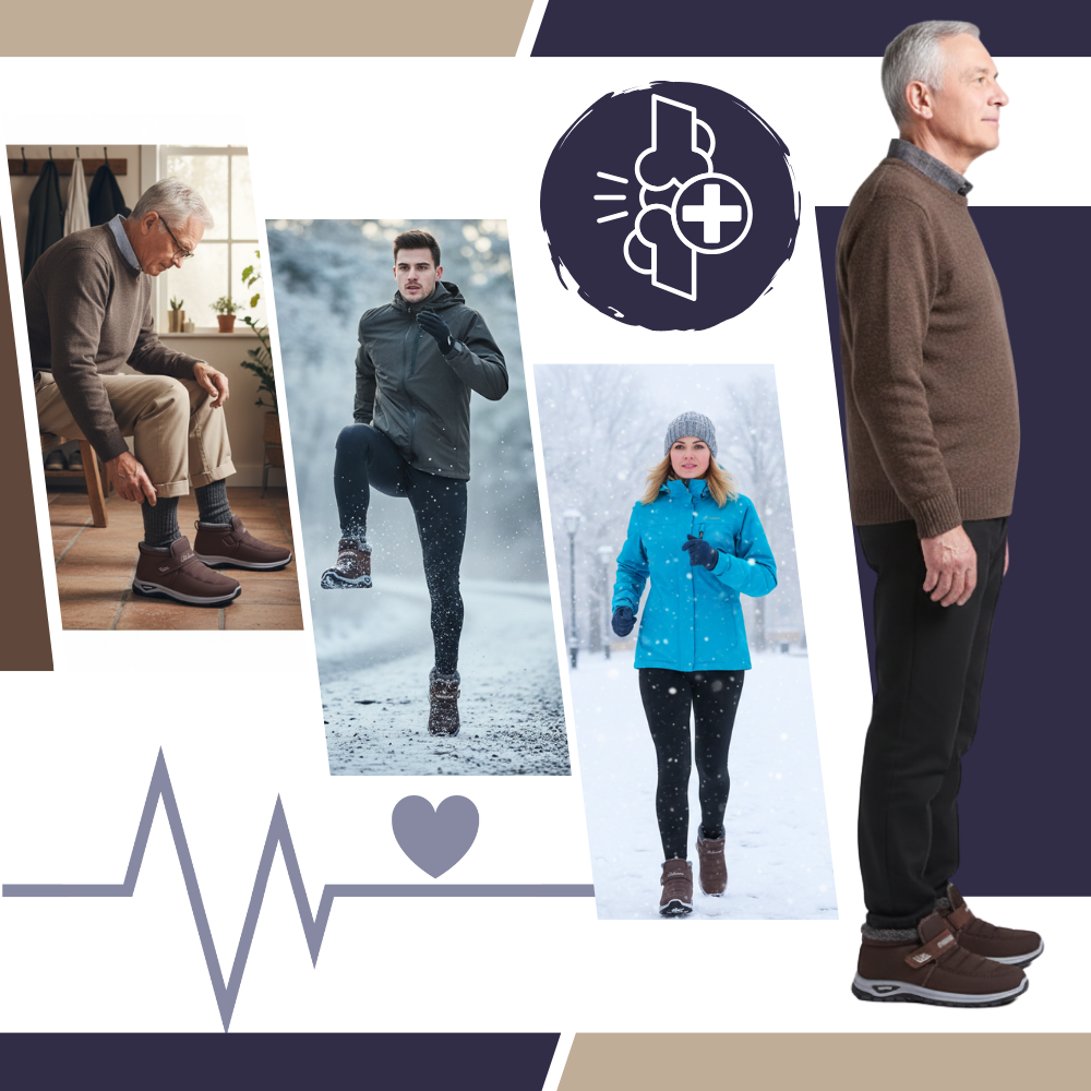 Cushioned Winter Thermal Boots - Ozerty