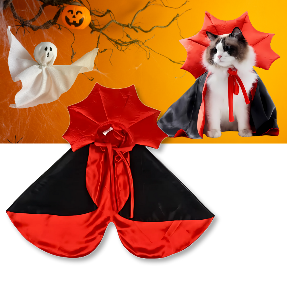 Cute Dracula Halloween Pet Costume - Ozerty