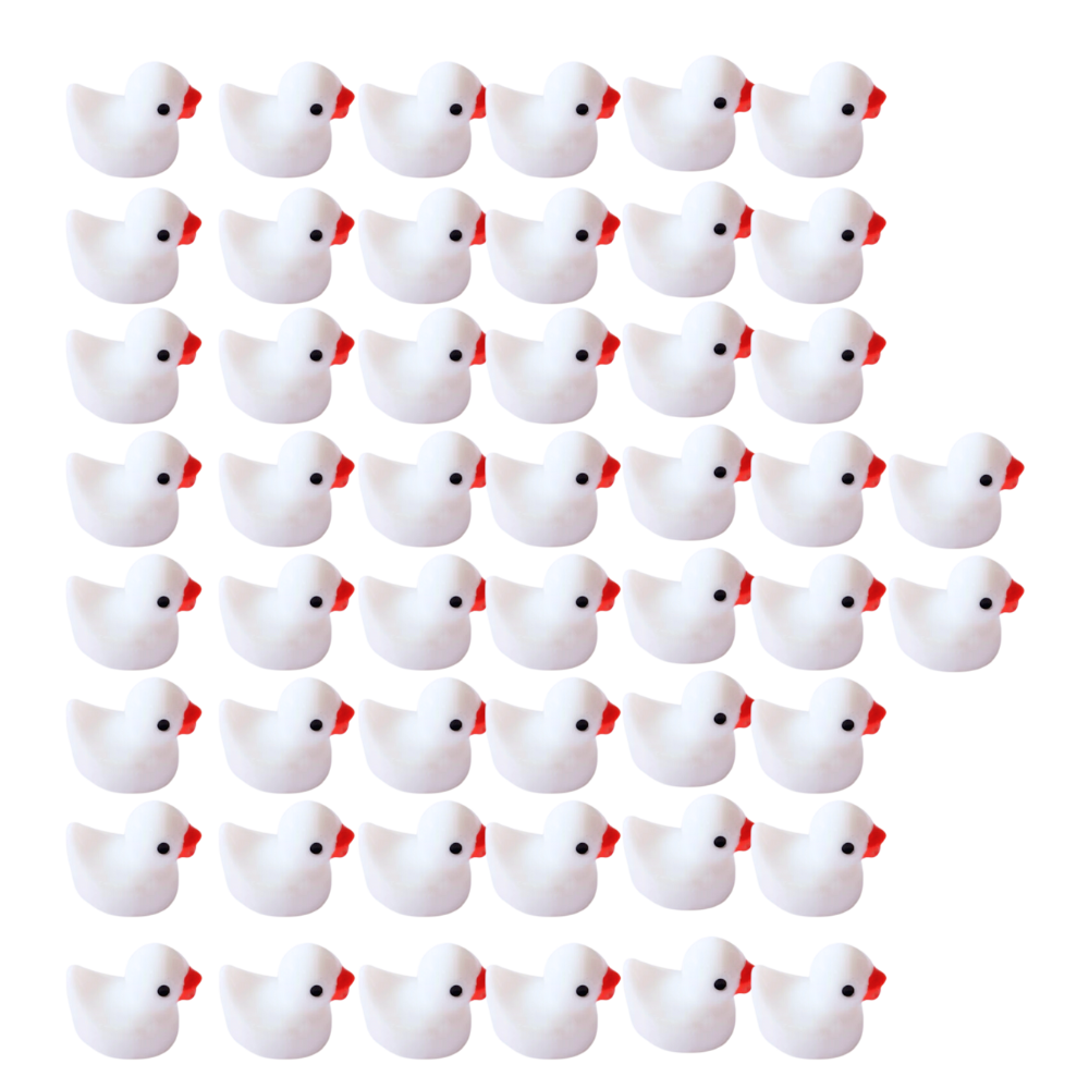 Cute Duck Challenge Toy -White - Ozerty