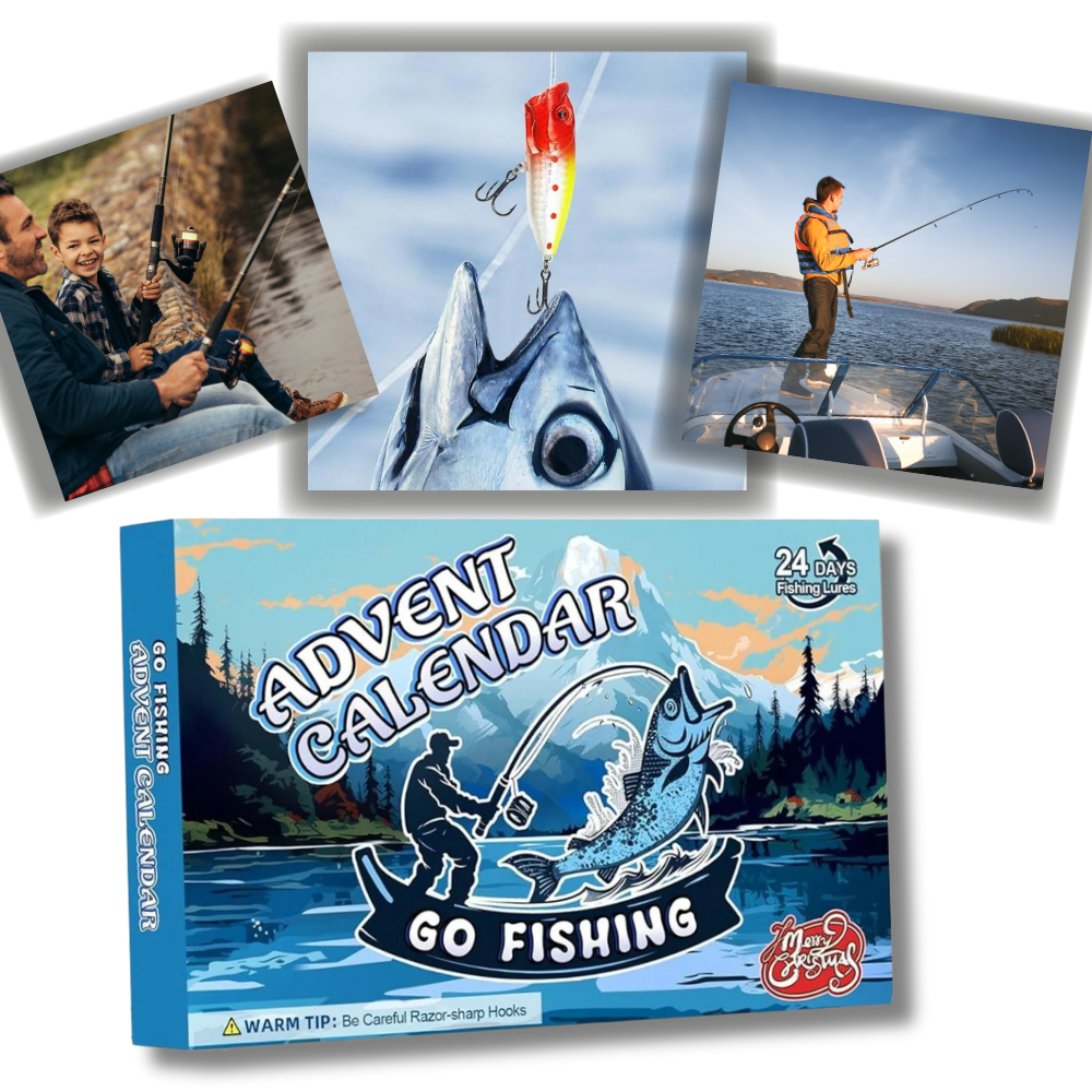 Daily Surprises Fishing Advent Calendar - Ozerty