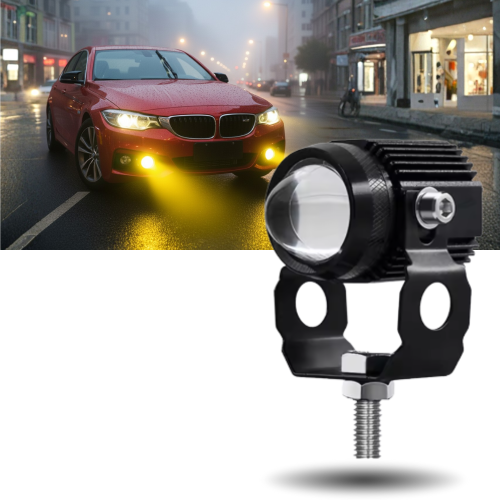 Dual Light Motorcycle Headlamp - Ozerty