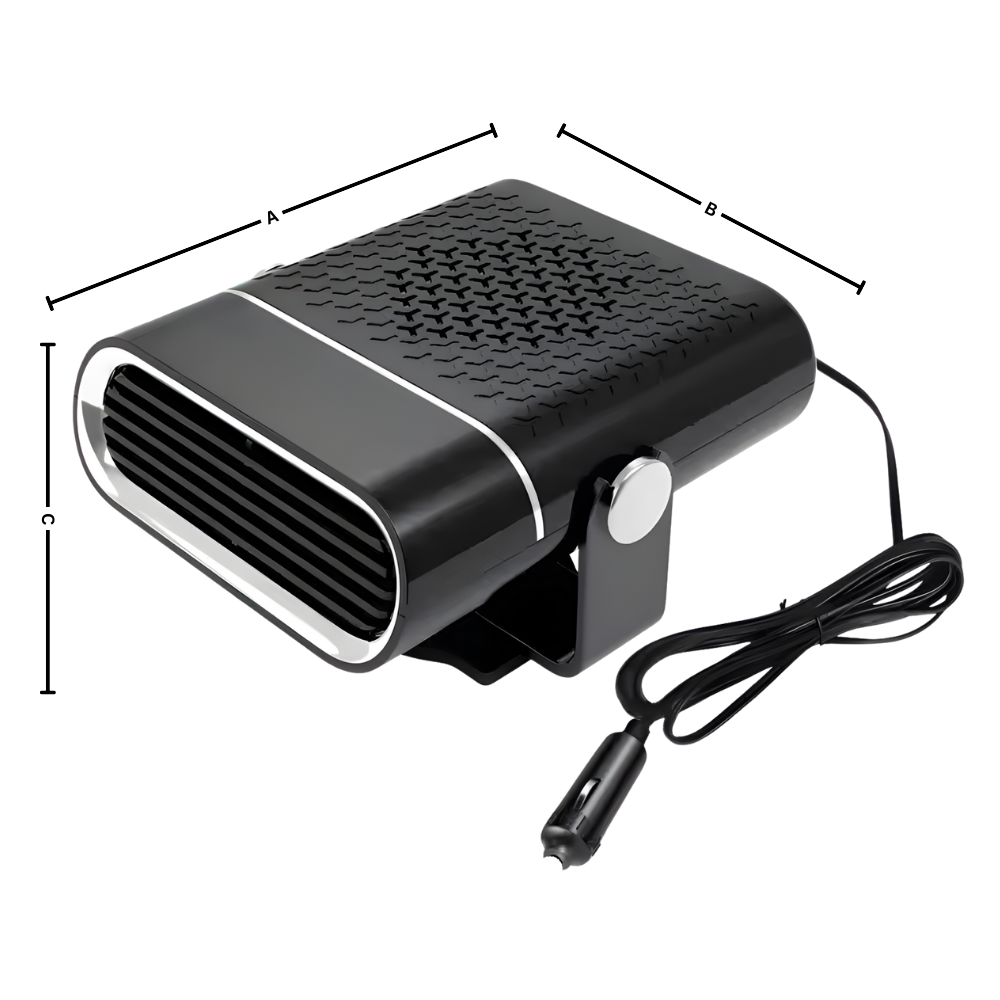 Dual Portable Car Defroster - Ozerty