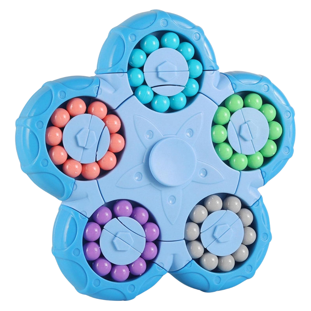 Dual Purpose Magic Bean Puzzle Toy -Blue - Ozerty