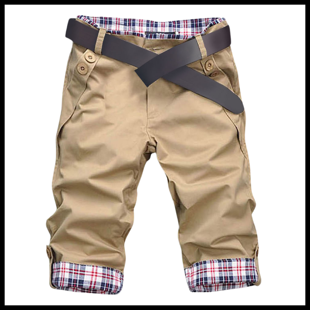 Elegant Men's Cargo Shorts - Ozerty