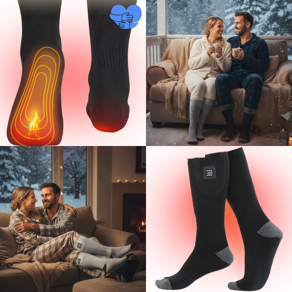 Ergonomic Electric Heating Socks - Ozerty