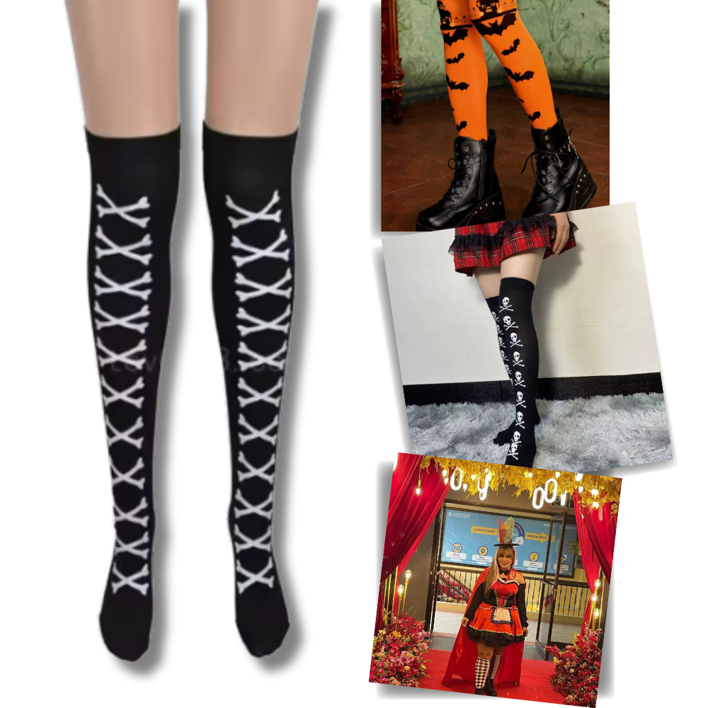 Festive Designs Halloween Compression Socks - Ozerty