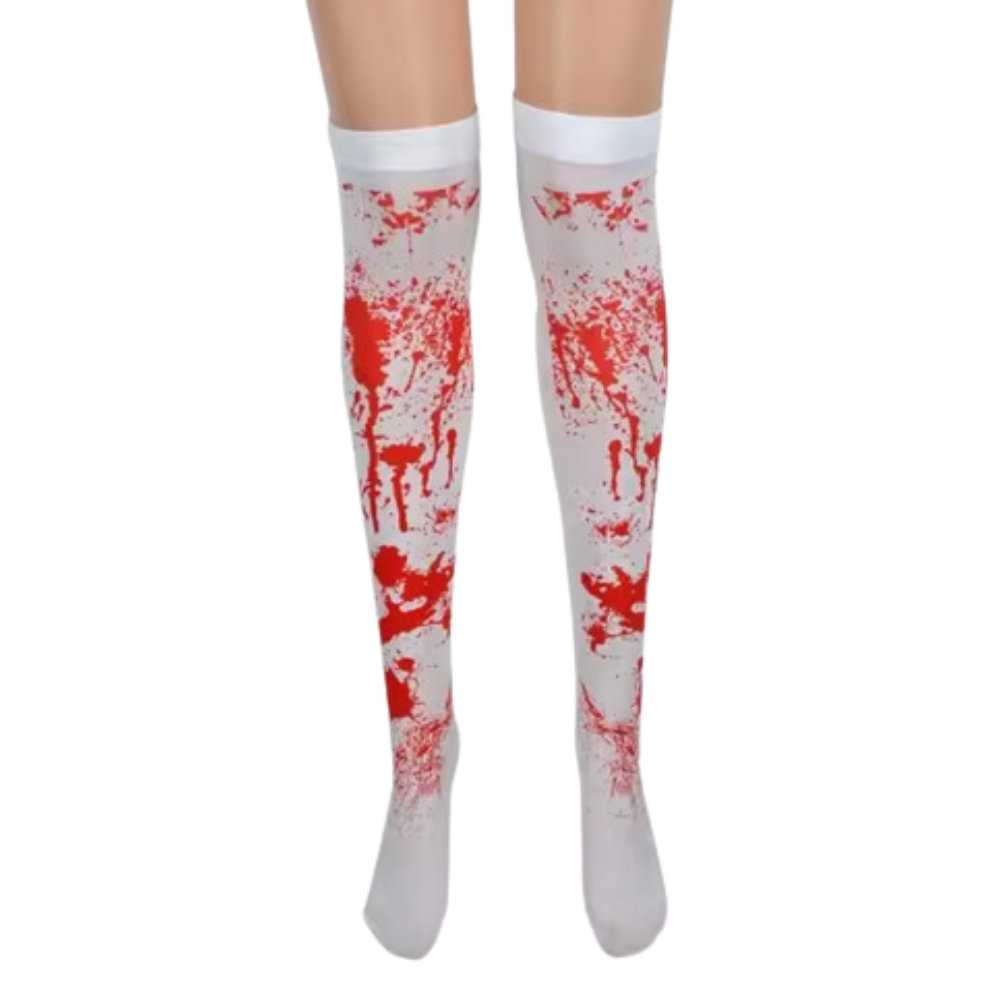 Festive Designs Halloween Compression Socks -Bloody Mary - Ozerty