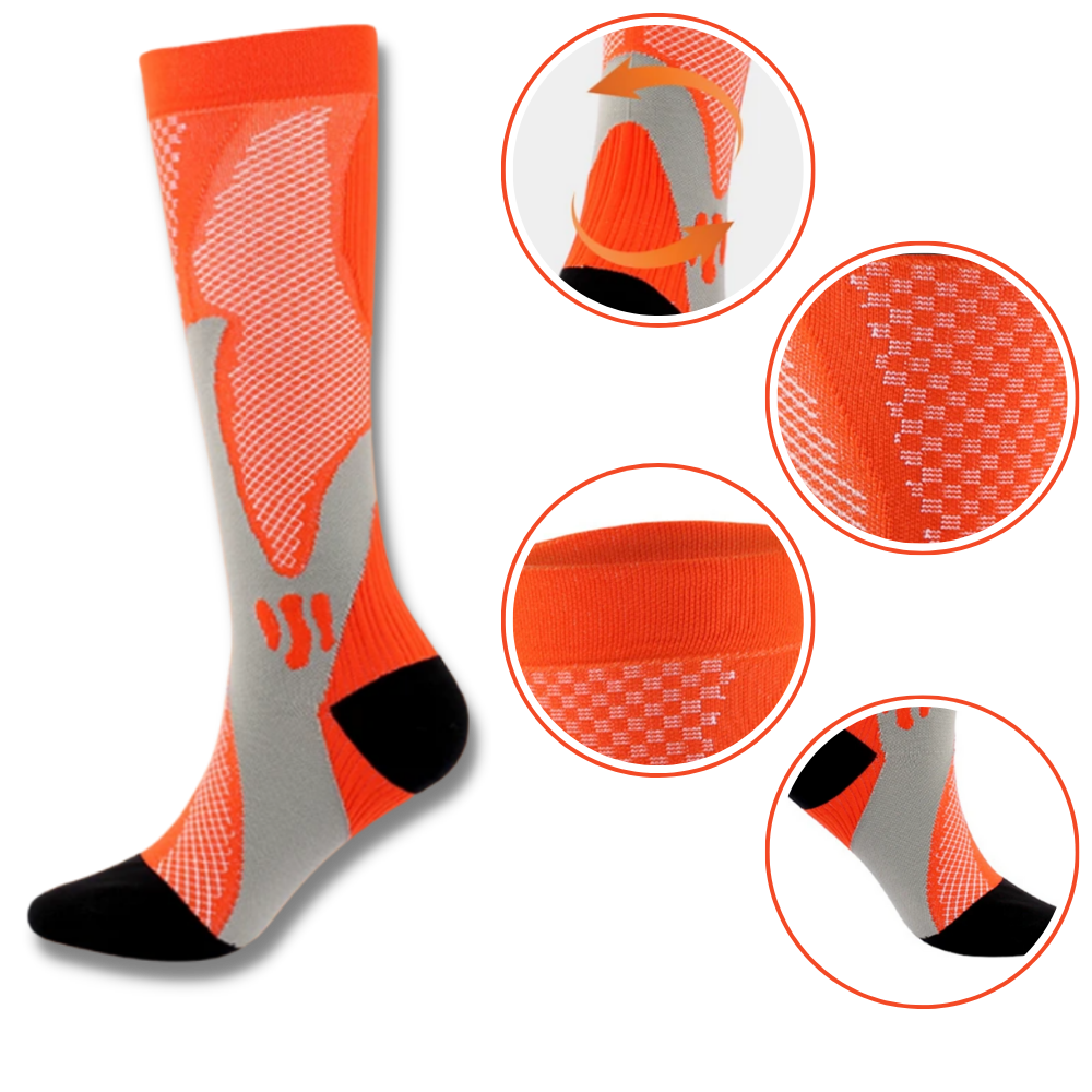 Functional & Stylish Compression Socks - Ozerty