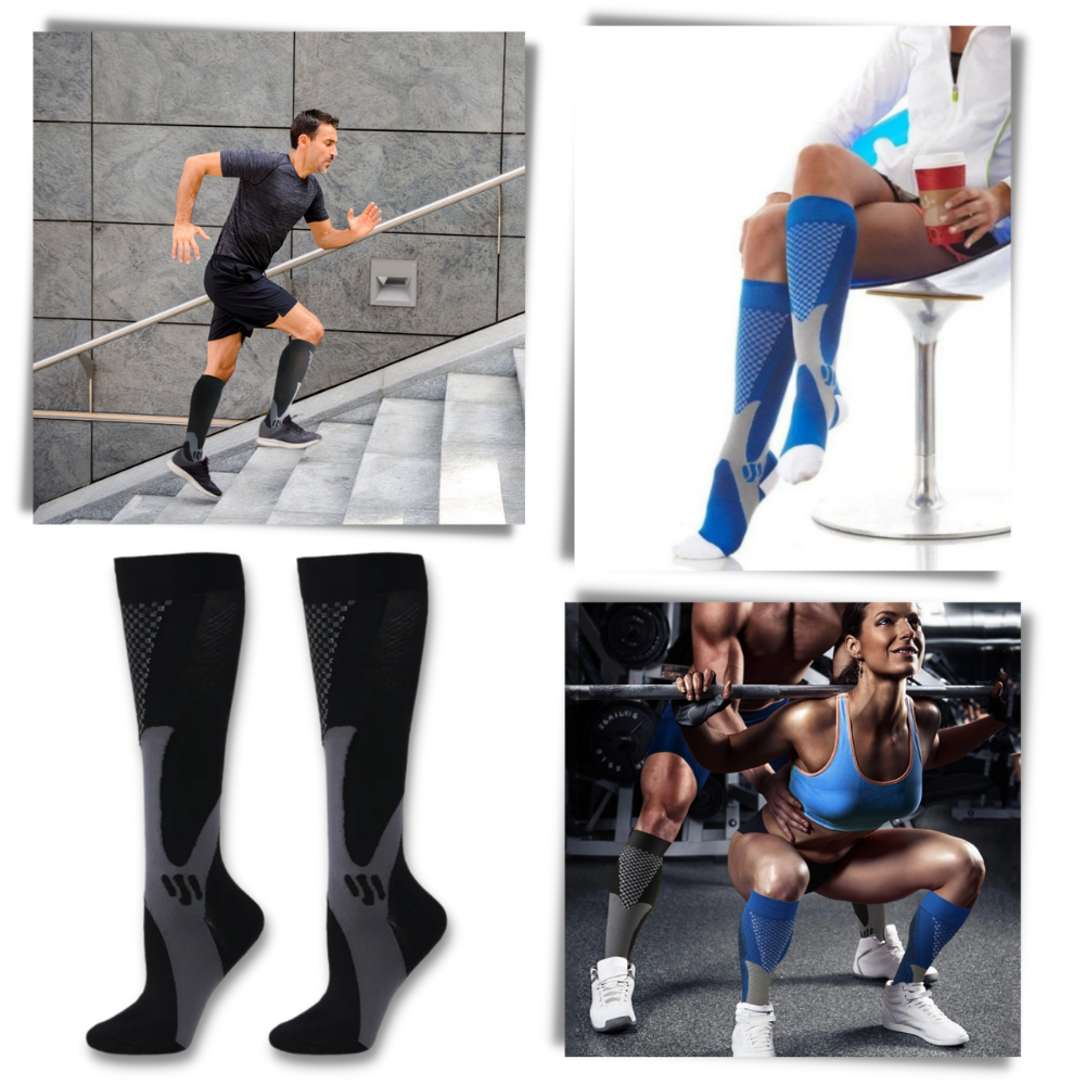 Functional & Stylish Compression Socks - Ozerty