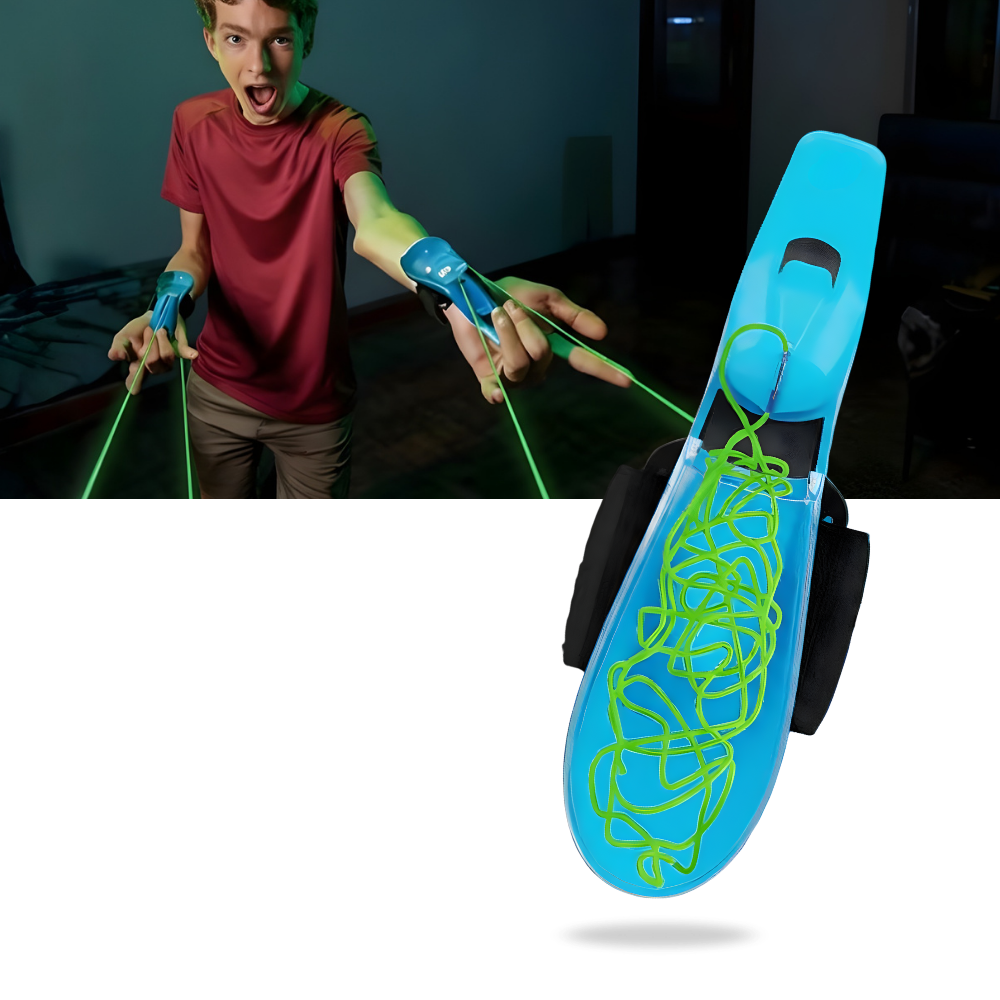 Glowing Spider Web Toy - Ozerty