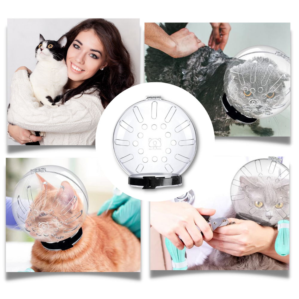 Grooming Cat Muzzle Anti-Bite  - Ozerty