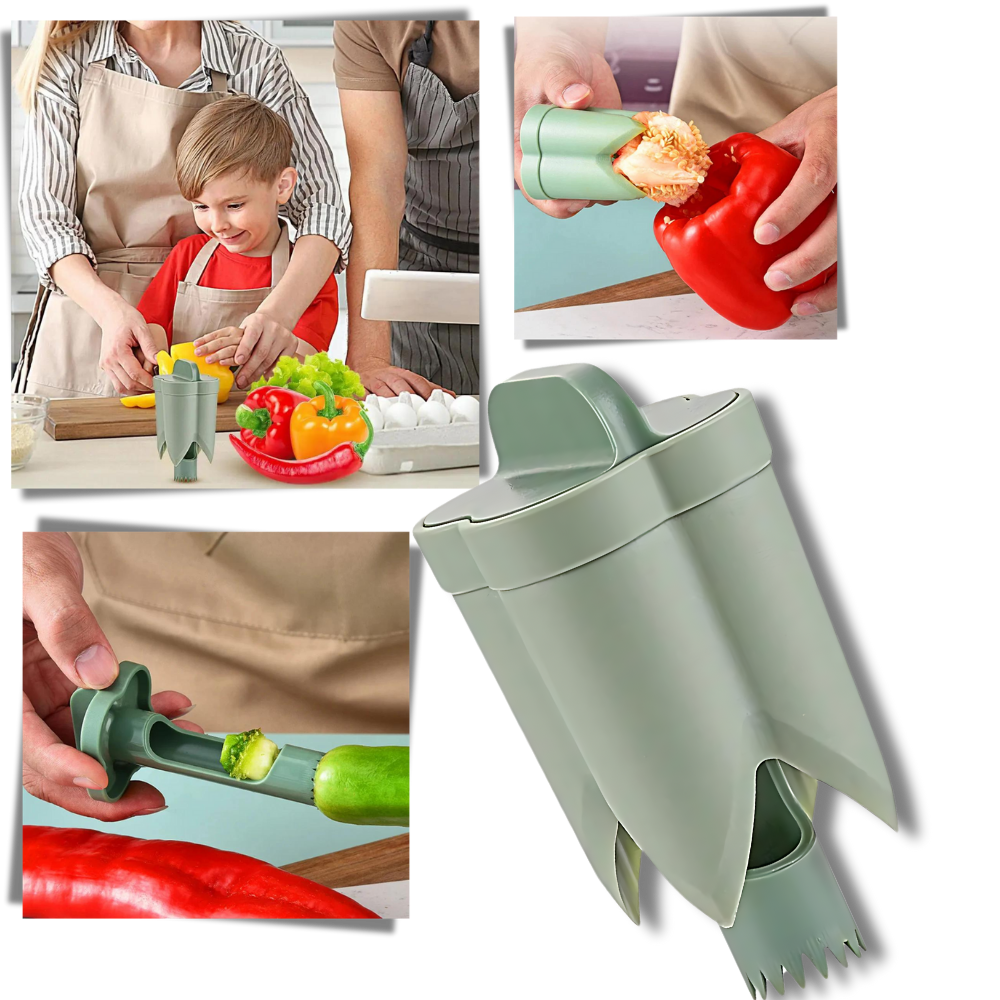 Harmless Fruit Pepper Corer - Ozerty