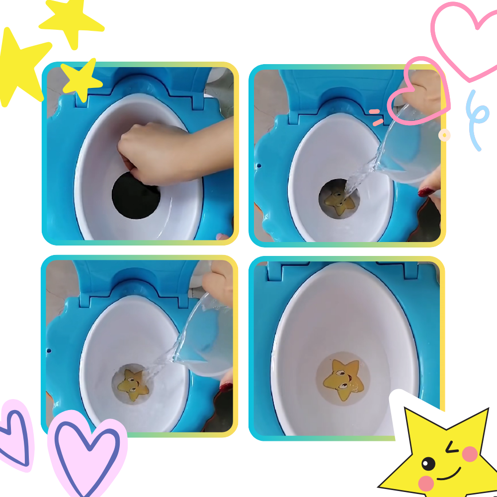 Heat Activated Potty Training Stickers - Ozerty