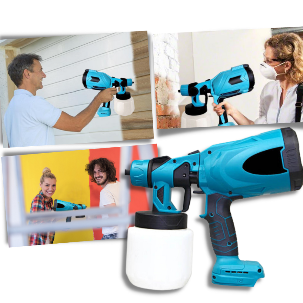 High-pressure Cordless Paint Sprayer Gun - Ozerty