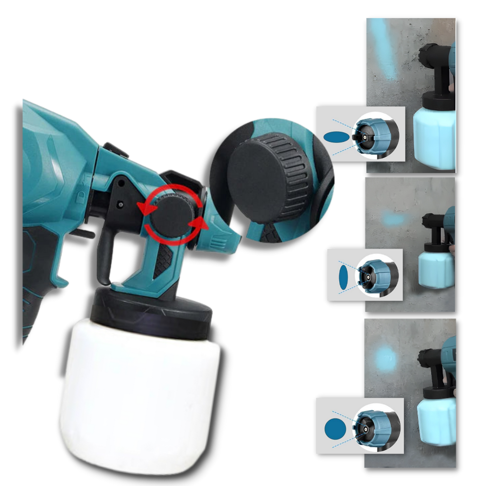 High-pressure Cordless Paint Sprayer Gun - Ozerty