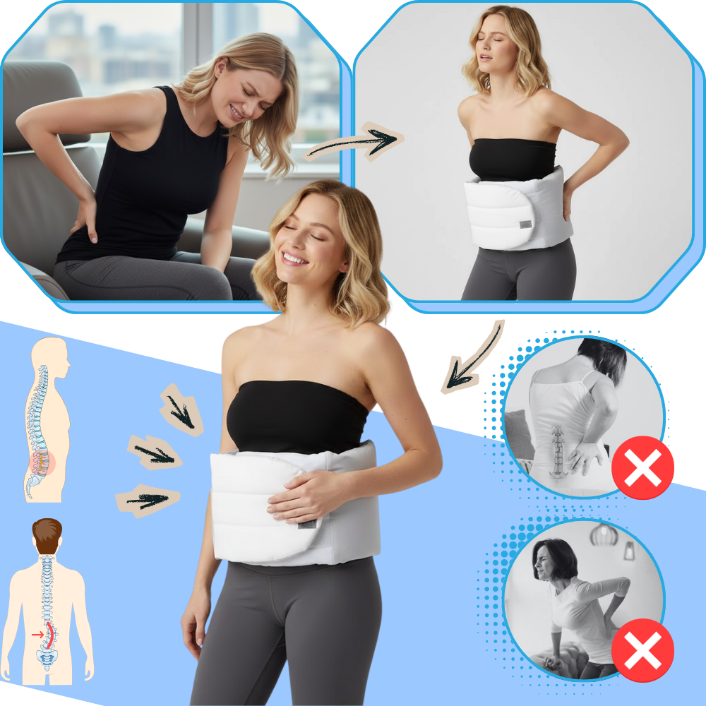 Ice Silk Back Support Brace - Ozerty