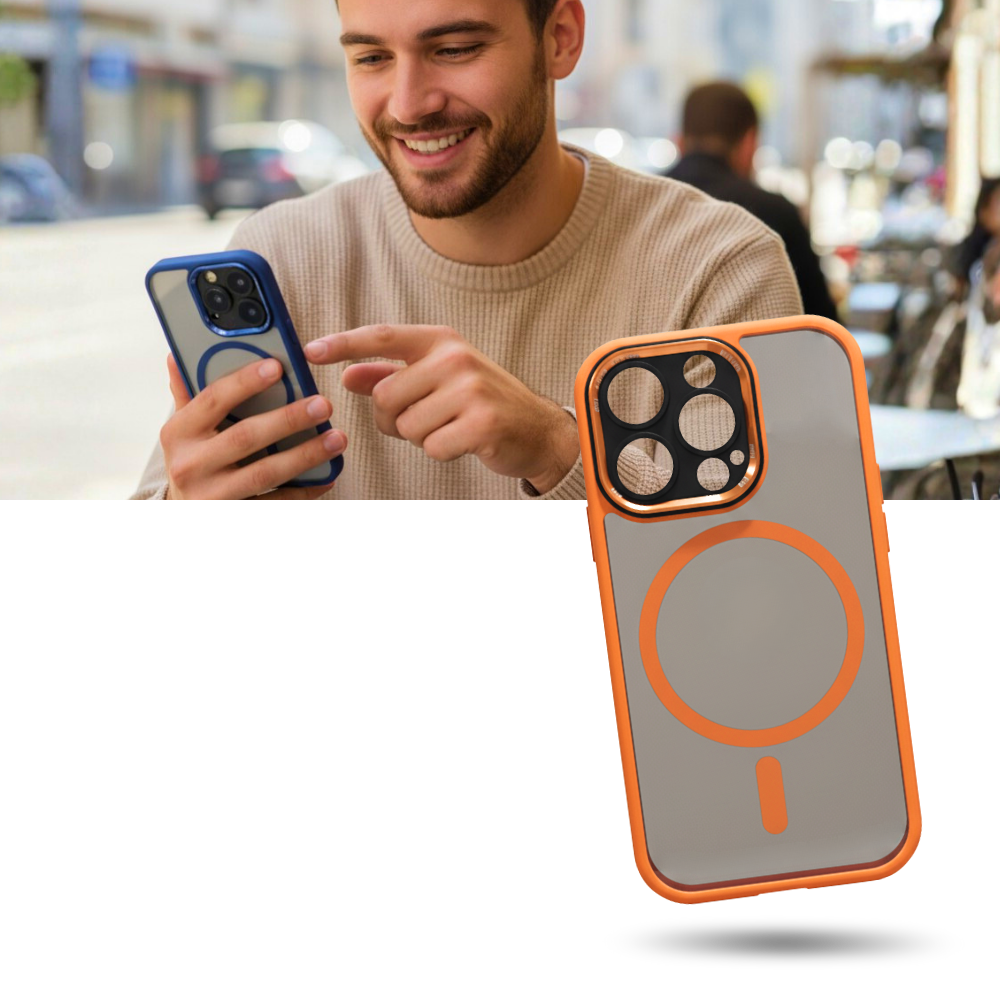 Iphone Magnetic Shockproof Case - Ozerty