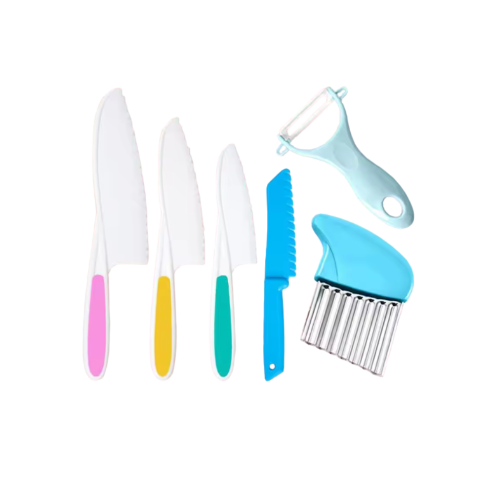 Kid Friendly Kitchen Set Toy -Blue - Ozerty