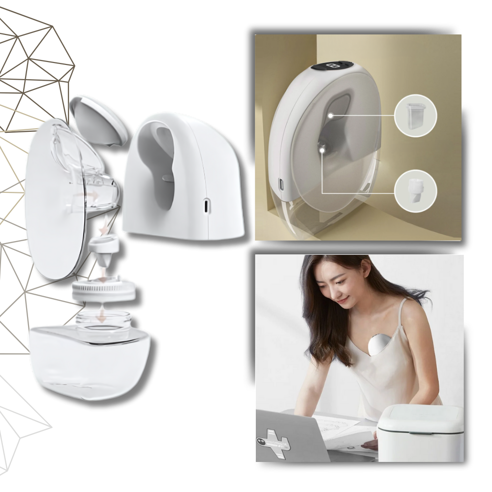 Leak Prevention Hands-Free Breast Pump - Ozerty