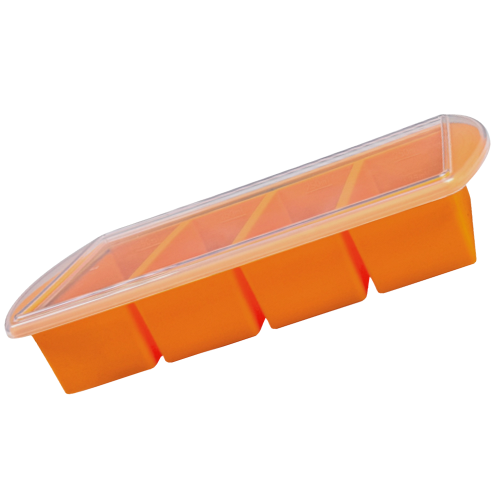 Leakproof Lid Souper Cubes  -Dark Orange - Ozerty