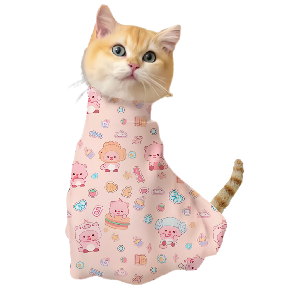 Magic Self Adhesive Cat Wrap -Cute Kitty - Ozerty