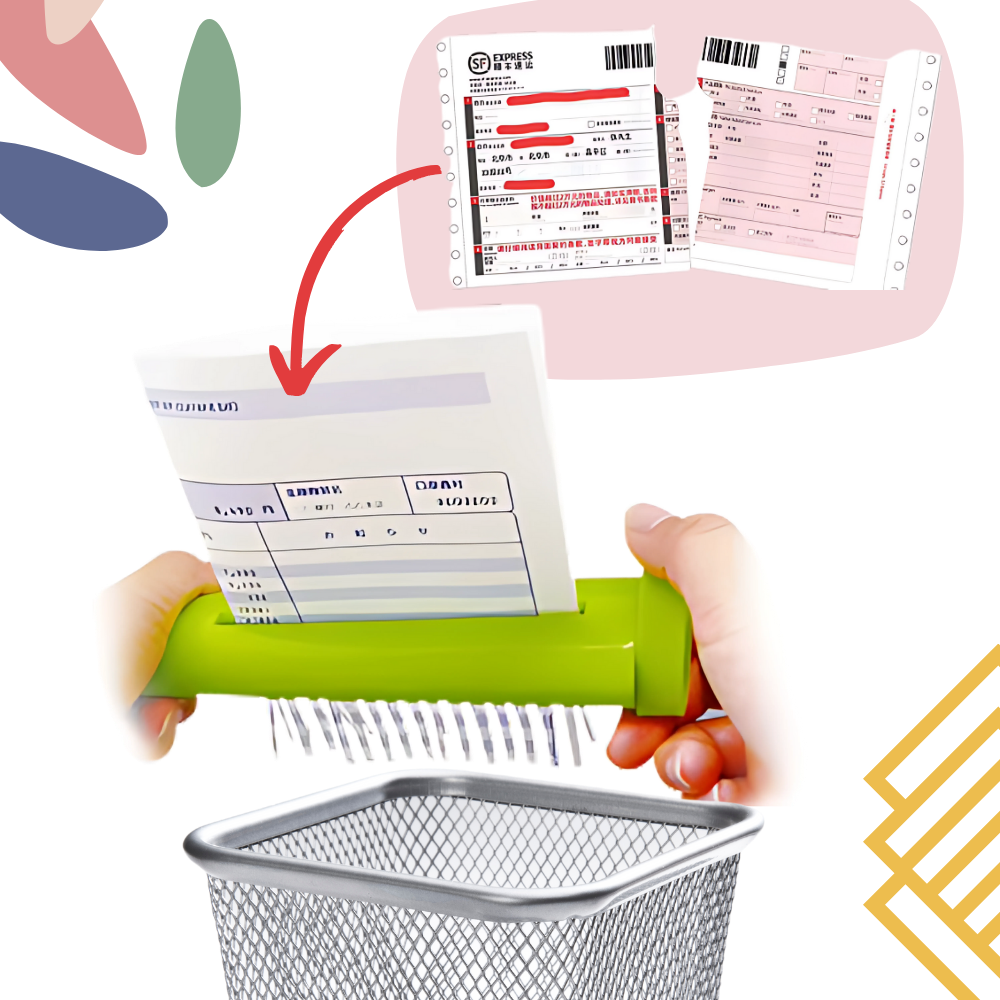 Manual Portable Paper Shredder - Ozerty