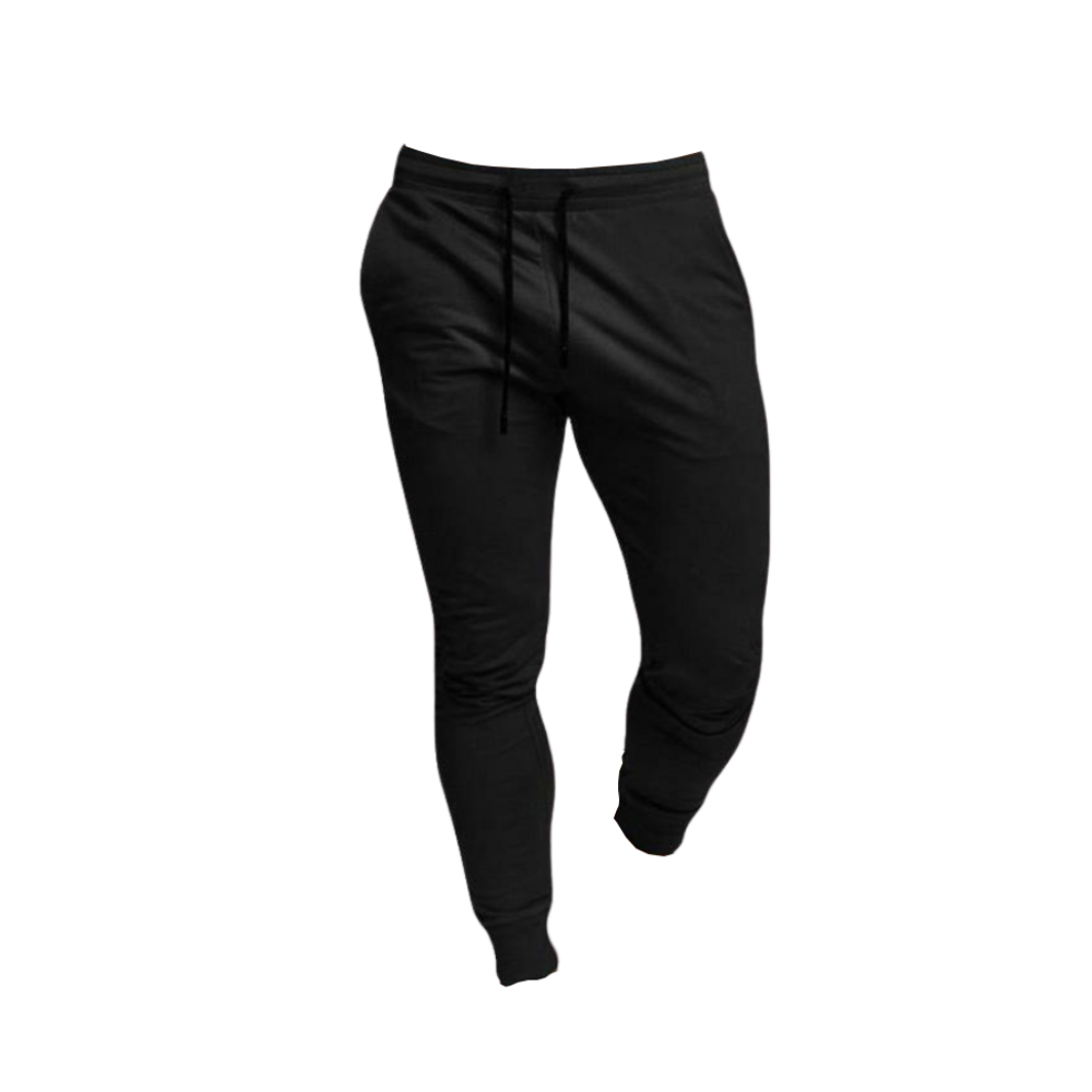 Men's Fitness Pants -Black - Ozerty